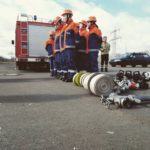 Stationsausbildung am Parkhaus 9 Feuerwehr Lehrte - jf slider 7