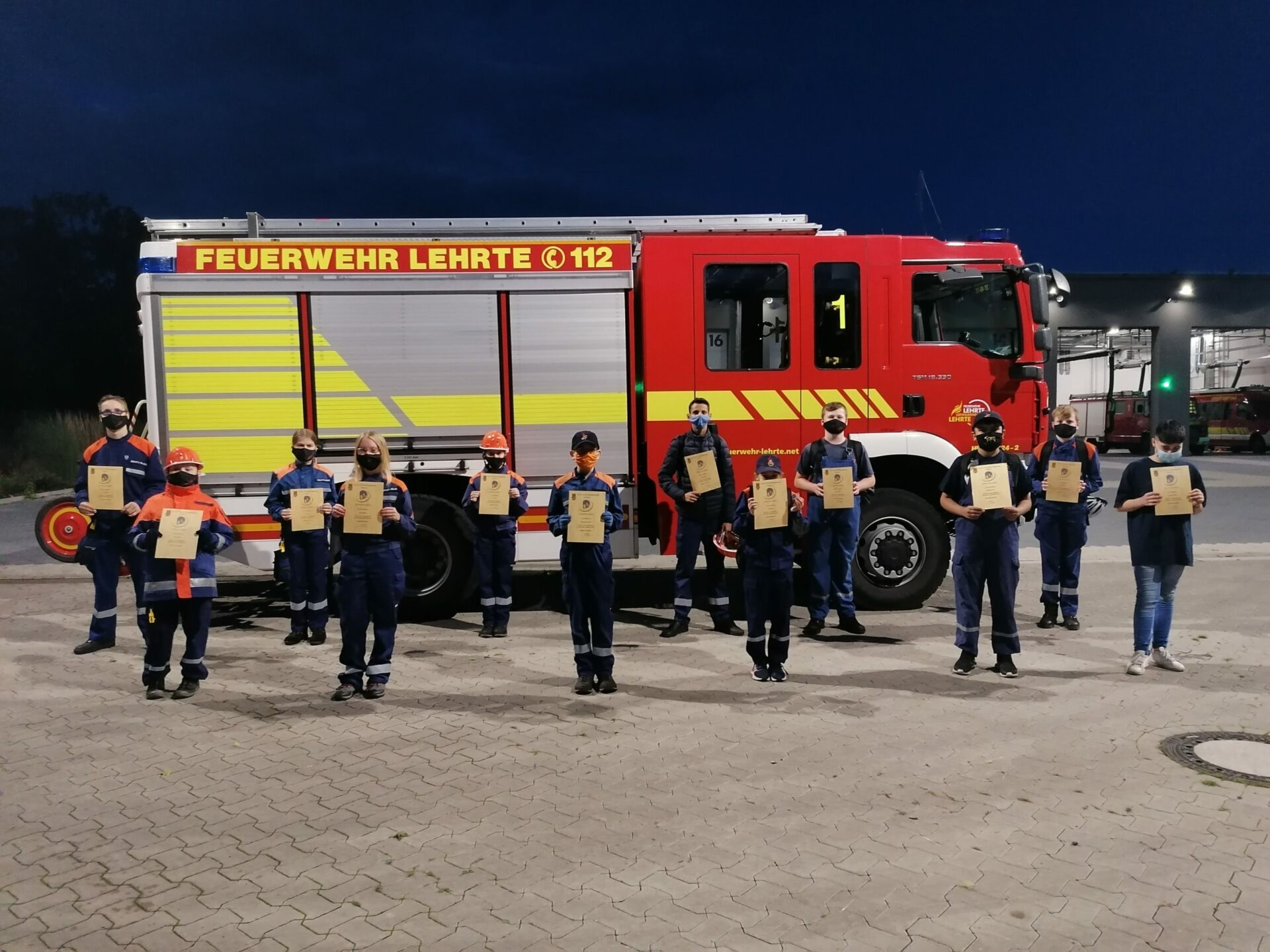 Feuerwehr Lehrte - 20200928 Jugendflamme Stufe 1 1 scaled