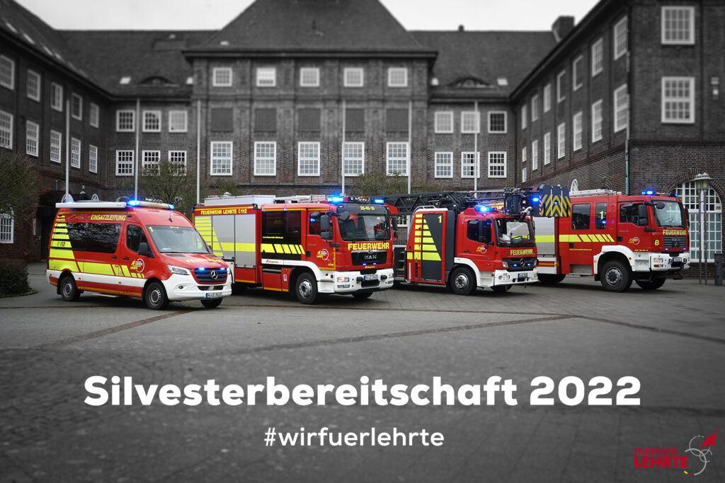 Feuerwehr Lehrte - 20221231 Silvester
