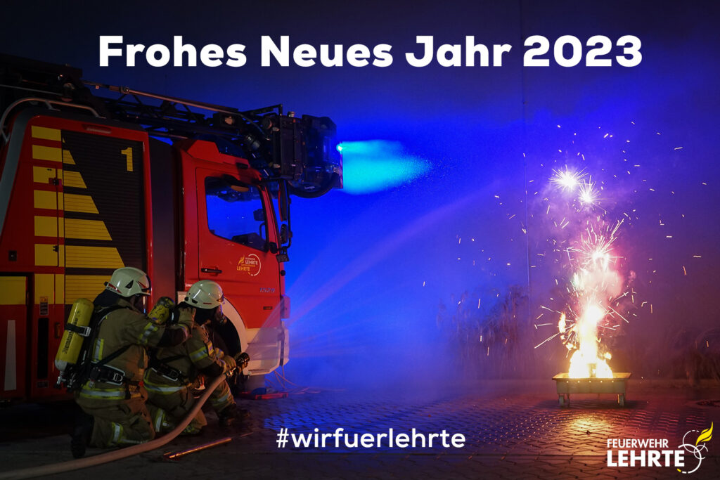 Feuerwehr Lehrte - 20230101 Neujahr
