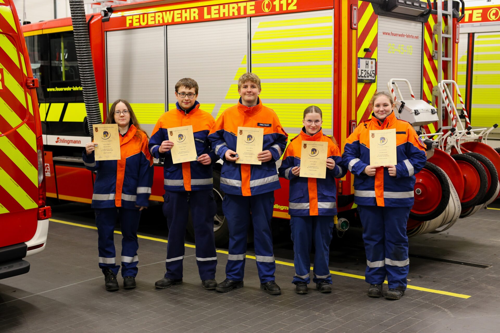 Feuerwehr Lehrte - 20241122 jugendflamme stufe 2