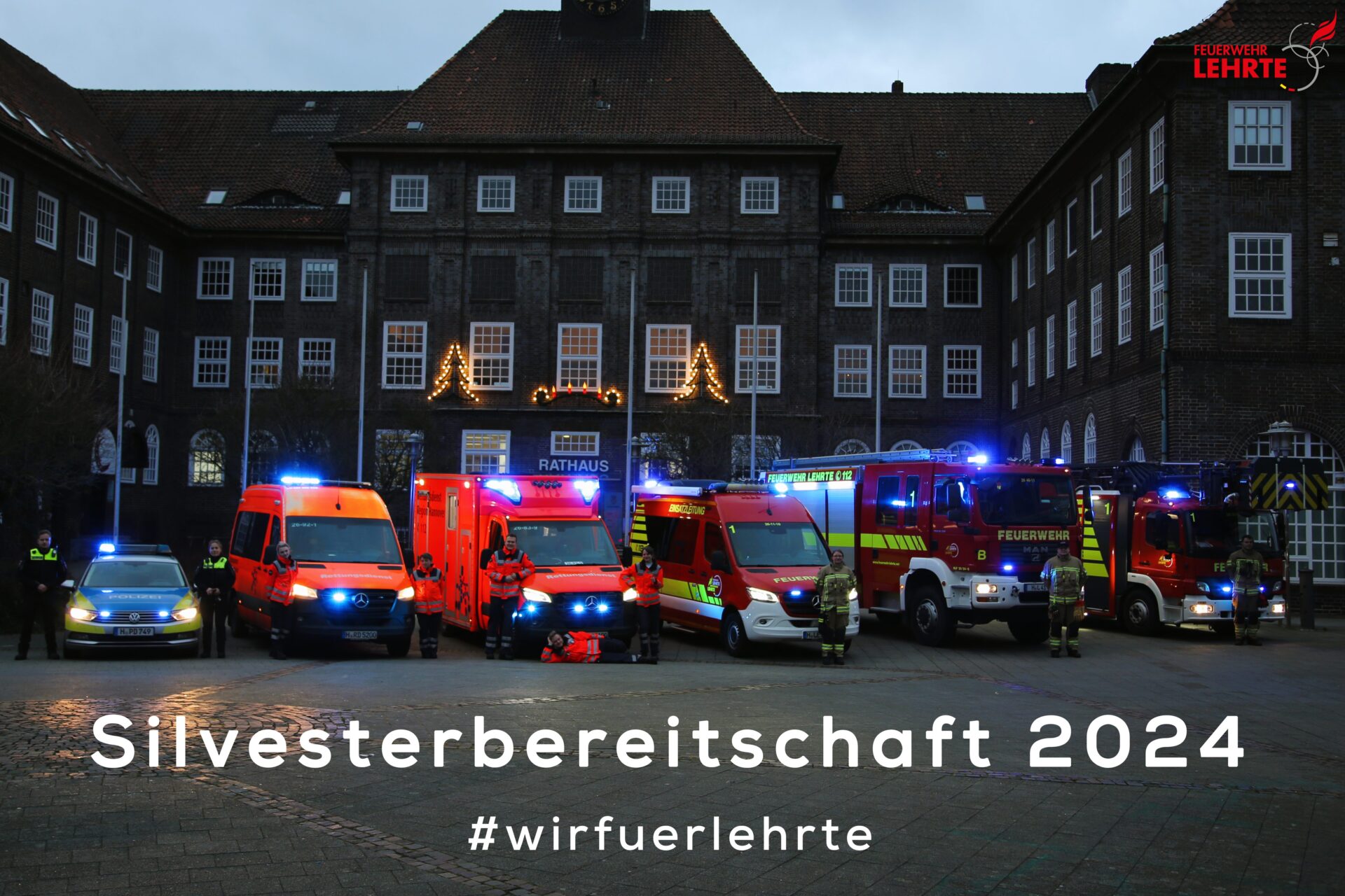 Feuerwehr Lehrte - 20241231 foto silvesterbereitschaft 2024