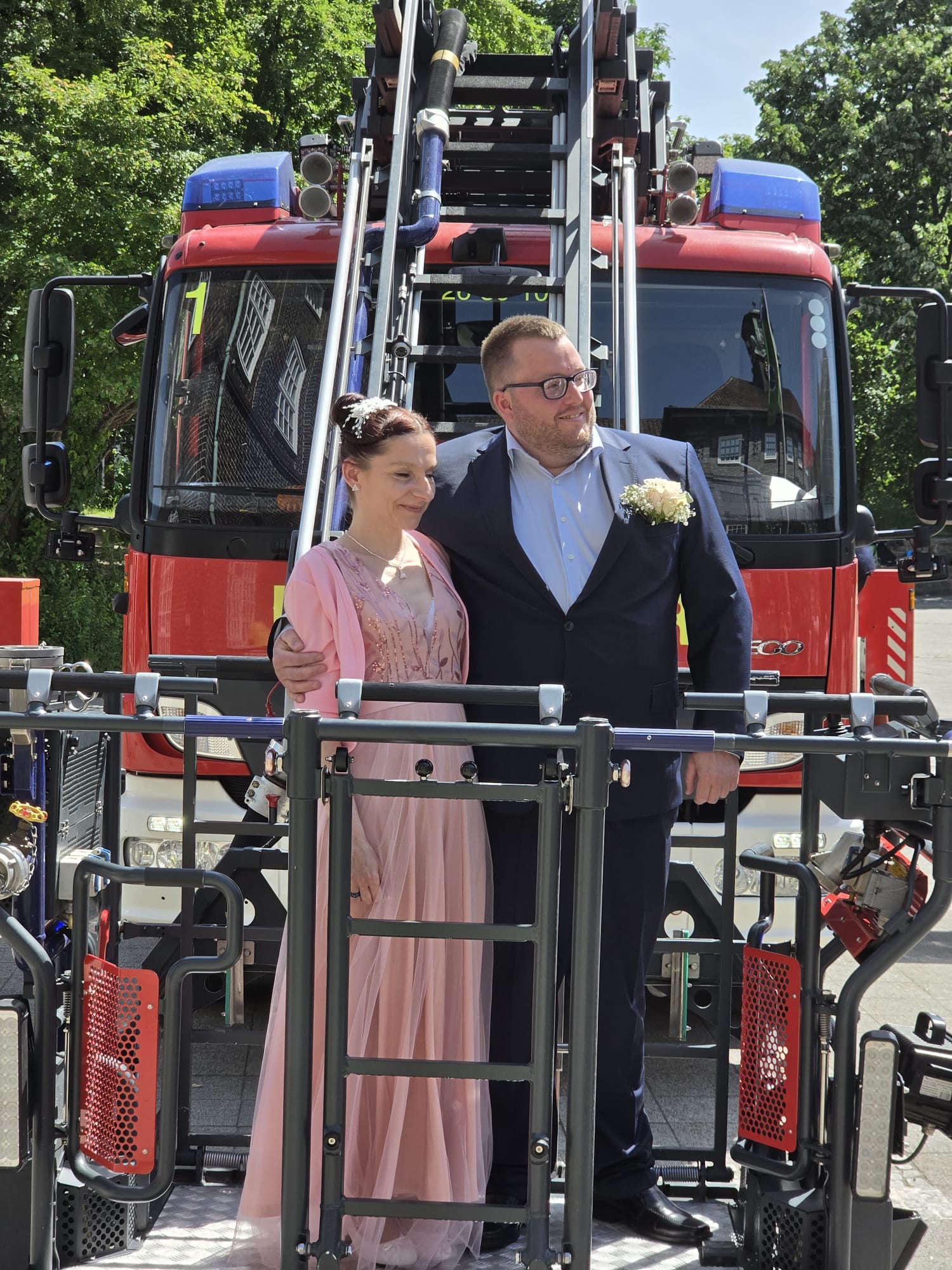 Feuerwehr Lehrte - 28.06.26 Hochzeit Bettina 2
